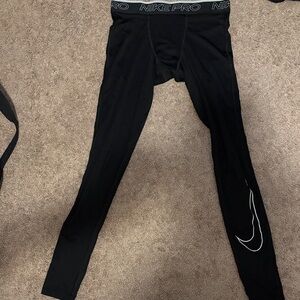 Nike Pro Men’s Black Leggings